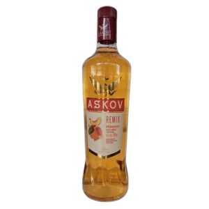 VODKA ASKOV PESSEGO 900ML