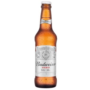 CERV BUDWEISER ZERO LN 330ML PK/24