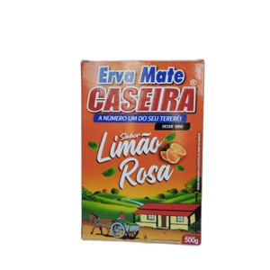 ERVA MATE CASEIRA LIMAO ROSA CAIXA 12X500G