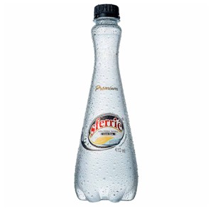 AGUA MIN. SFERRIE PREMIUN C/GAS PET 410ML