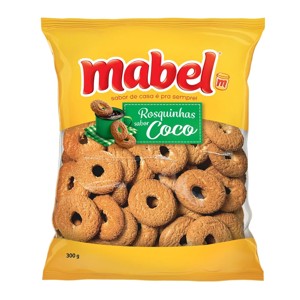 BISC ROSQUINHA MABEL 300G COCO