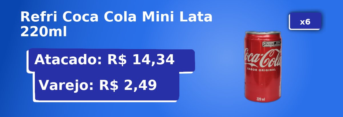REFRI COCA COLA MINI LT 220ML