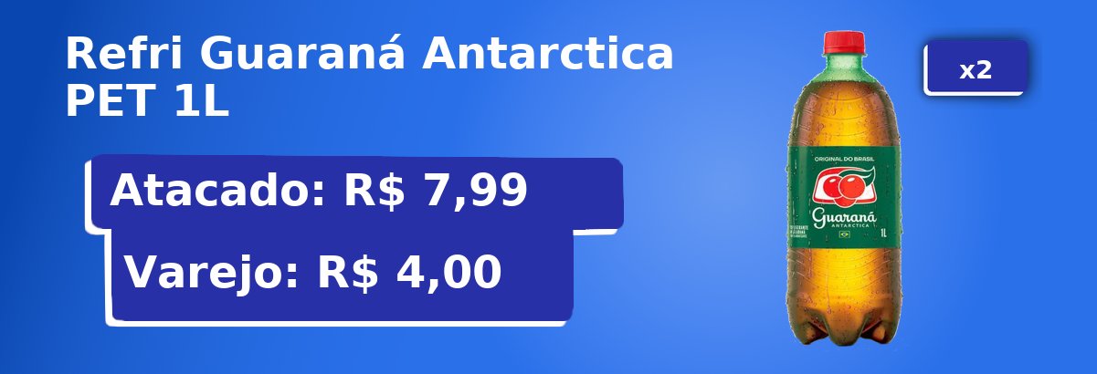 REFRI GUARANA ANTARCTICA PET 1L