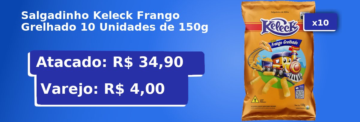 KEL FRANGO GRELHADO 10X150G